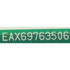 MAIN PARA SMART TV LG 4K RESOLUCION (3840 X 2160) / NUMERO DE PARTE EBT67331801 / EAX69763506 / 2GEBT000-01N8 / RU2626A2RP / 67331801 / NUMERO DE PANEL NC860TQF-AAKP1 / MODELO 86NANO75UQA